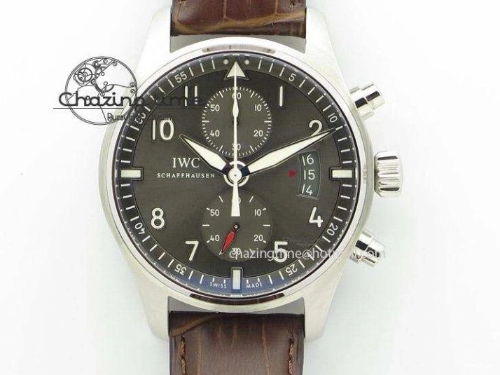 MIROTIME 0117 TravelReady Pilot IW326905 Black Aces M+F 1:1 Best Edition White Dial on Black Rubber Strap MY 7000